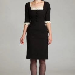 L'école Des Femmes The Square Neck French Maid Dress