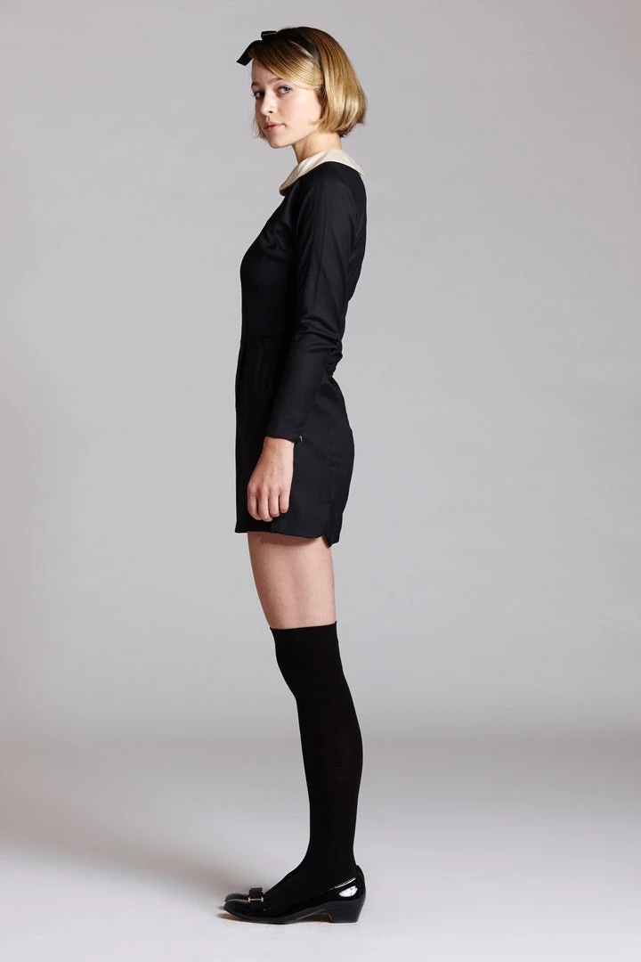 L'école Des Femmes Dresses Peter Pan Collar Playsuit 5 L'école Des Femmes Dresses Peter Pan Collar Playsuit