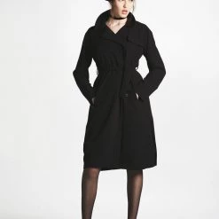 L'école Des Femmes Crepe Trenchcoat