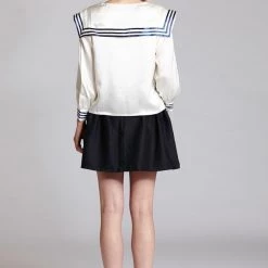 L'école Des Femmes Sailor Top Tops