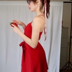 L'école Des Femmes Adjani Dress (Red)