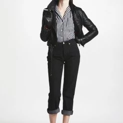 L'école Des Femmes Marilyn Monroe Gingham Blouse Tops