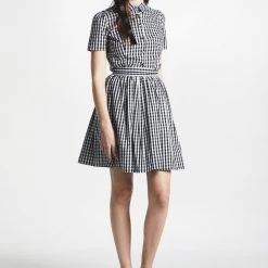 L'école Des Femmes Gingham Button-Up Shirt