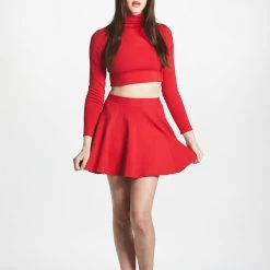 L'école Des Femmes Skirts Manara Two Piece (Red)
