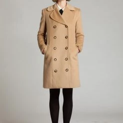 L'école Des Femmes Double-Breasted Cashmere Coat