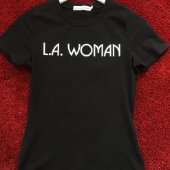 L'école Des Femmes L.A. Woman Tee (Black) T-shirts