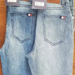 L'école Des Femmes Bestsellers High Waisted Sunblast Skinny Jeans (Light & Medium Wash)