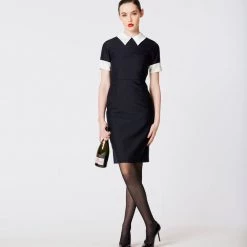 L'école Des Femmes Short Sleeve Belle De Jour Dress