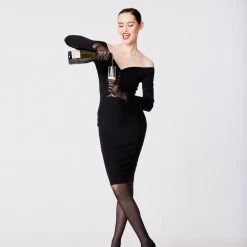 L'école Des Femmes Off-Shoulder Sweetheart Dress