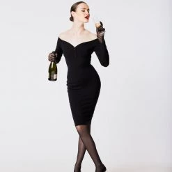 L'école Des Femmes Off-Shoulder Sweetheart Dress