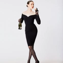 L'école Des Femmes Off-Shoulder Sweetheart Dress