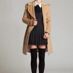 L'école Des Femmes Double-Breasted Cashmere Coat