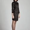 L'école Des Femmes Trench Dress (Black)