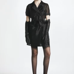 L'école Des Femmes Dresses Organza Couture Dress (Black)