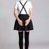 L'école Des Femmes Criss Cross Suspender Skirt Skirts