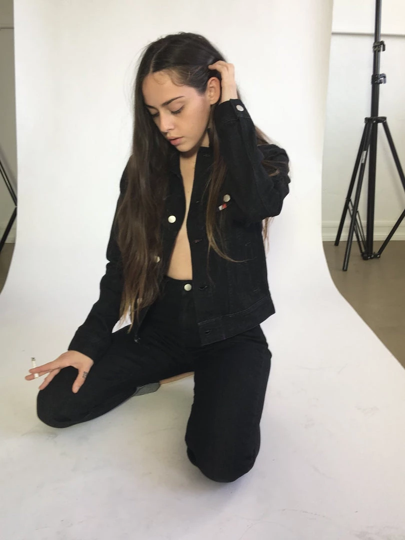 L'école Des Femmes Black Denim Jacket 6 L'école Des Femmes Black Denim Jacket