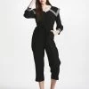 L'école Des Femmes Sailor Jumpsuit (Black) Evening Wear