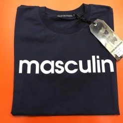 L'école Des Femmes Masculin Tee (Navy)