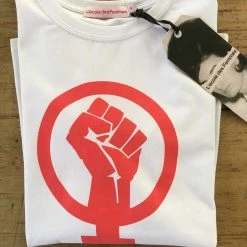 L'école Des Femmes T-shirts Female Power Tee (Black Or White)