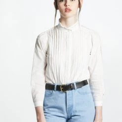 L'école Des Femmes Victorian Cotton Blouse Tops