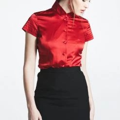 L'école Des Femmes Tops Shanghai Silk Blouse