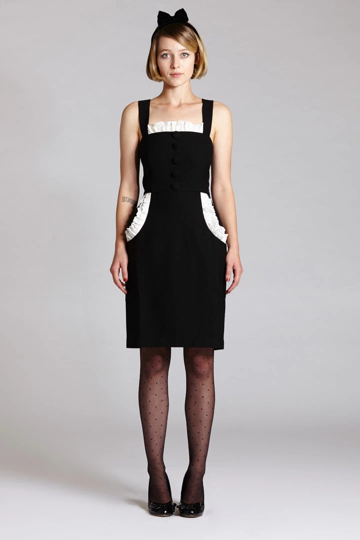 L'école Des Femmes French Maid Strap Dress 3 L'école Des Femmes French Maid Strap Dress