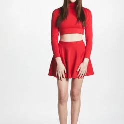 L'école Des Femmes Skirts Manara Two Piece (Red)