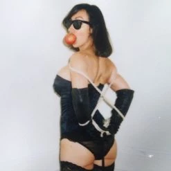 L'école Des Femmes Heavy Satin Black Corset