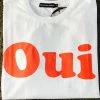 L'école Des Femmes Men's Oui-Non Tee (White)