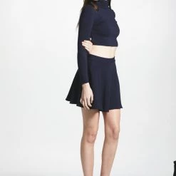 L'école Des Femmes Skirts Manara Two Piece (Navy)