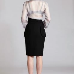 L'école Des Femmes Skirts Secretary Wool Skirt 7 L'école Des Femmes Skirts Secretary Wool Skirt