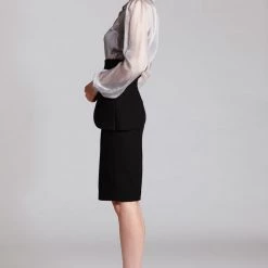 L'école Des Femmes Skirts Secretary Wool Skirt