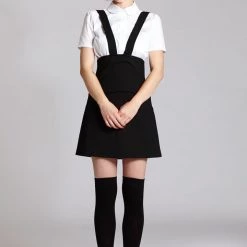L'école Des Femmes Dresses Mini Pencil Suspender Skirt