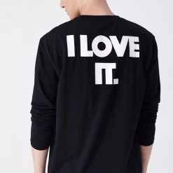 L'école Des Femmes MEN I Don't Like Reggae, I Love It Long Sleeve Tee