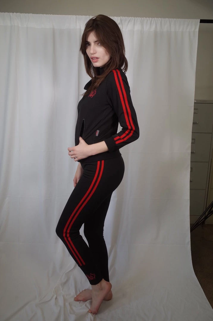 L'école Des Femmes Black Tracksuit Pants 3 L'école Des Femmes Black Tracksuit Pants