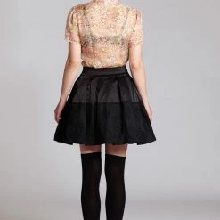 L'école Des Femmes Tops Floral Lolita Button Up