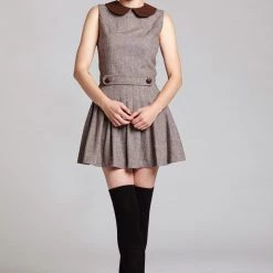 L'école Des Femmes Brown Ecoliere Dress