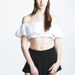 L'école Des Femmes Pleated Crèpe Skort Skirts