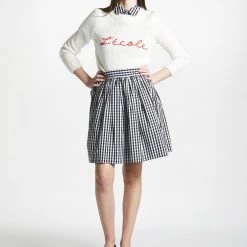 L'école Des Femmes Knitwear & Sweatshirts L'école Cursive Sweater