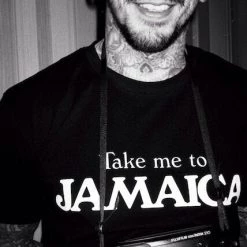 L'école Des Femmes Take Me To Jamaica Tee (Black) MEN