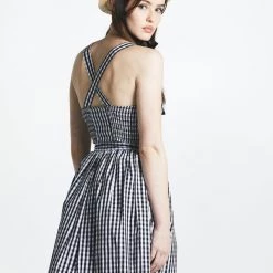 L'école Des Femmes Tops Cropped Gingham Top