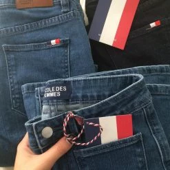 L'école Des Femmes Denim Jane Birkin Flare Low Rise