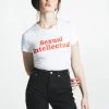 L'école Des Femmes Sexual Intellectual Tee (White)