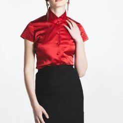 L'école Des Femmes Tops Shanghai Silk Blouse