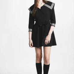 L'école Des Femmes Crèpe Sailor Dress Dresses