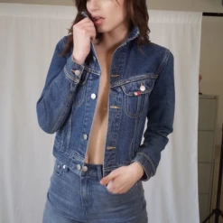 L'école Des Femmes Denim Mid-Rise Skinny Jeans (Light And Medium Wash)