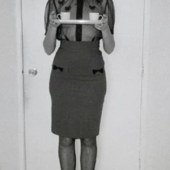 L'école Des Femmes Sheer Bow Blouse Evening Wear