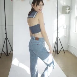 L'école Des Femmes Tops Lolita Sailor Top