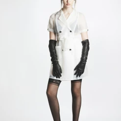 L'école Des Femmes Dresses Organza Couture Dress (White)