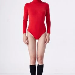 L'école Des Femmes Le Spy Bodysuit (Red)